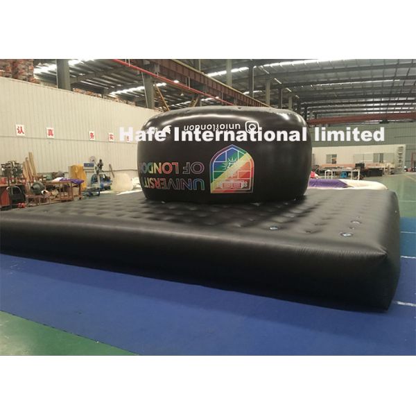 Подгоняйте тип гигантский раздувной рекламируя воздушный шар шляпы градации летания гелия ПВК