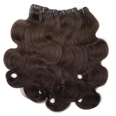 Glamorous Human Hair Extensions for Styling Flat Track Weft Hair Extensions
