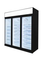 Geladeira vertical comercial personalizável com freezer vertical do fabricante original