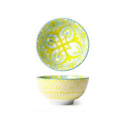 Bacia cerâmica da sopa colorida, cofre forte da micro-ondas da bacia da porcelana com logotipo feito sob encomenda