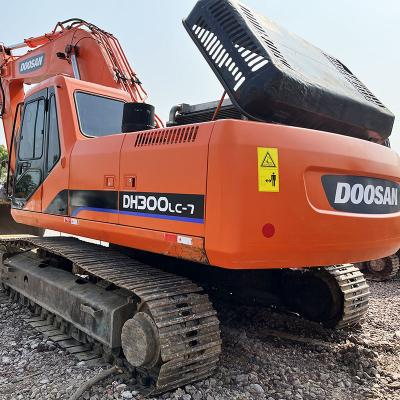 Heavy Duty 30Ton Used Doosan Excavators  DH300LC-7 Backhoe Excavator Crawler Digger