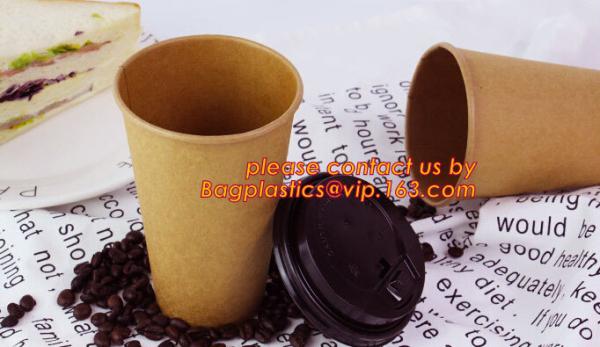 natural coffee cup,printed paper cup,tea cup and saucer, New Style Custome Printed Double Wall Paper Coffee Cups with Li