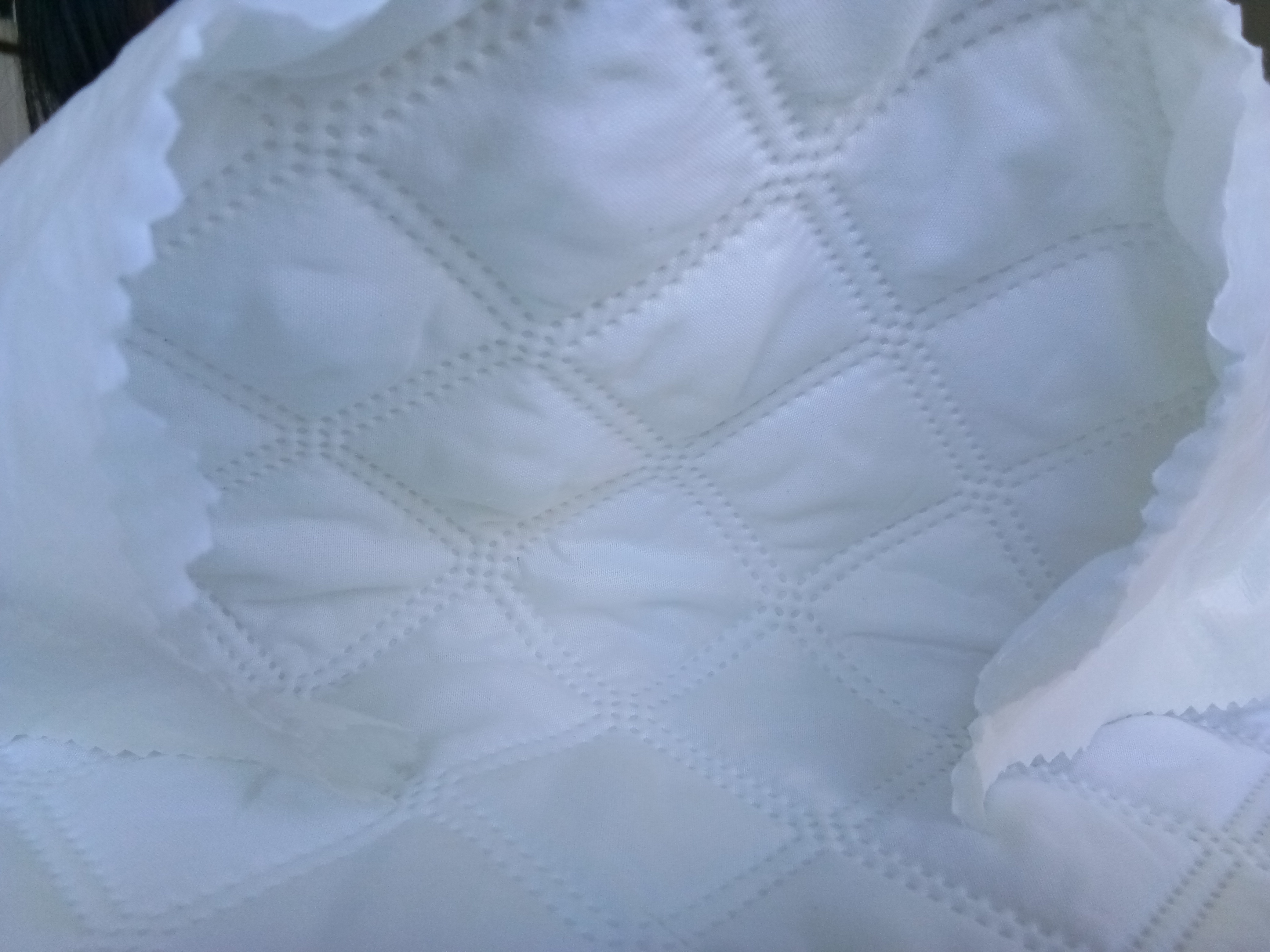 TPU Laminated Waterproof Spandex Fabric Diamond Ultrasonic Quilted Fabric For Bedding
