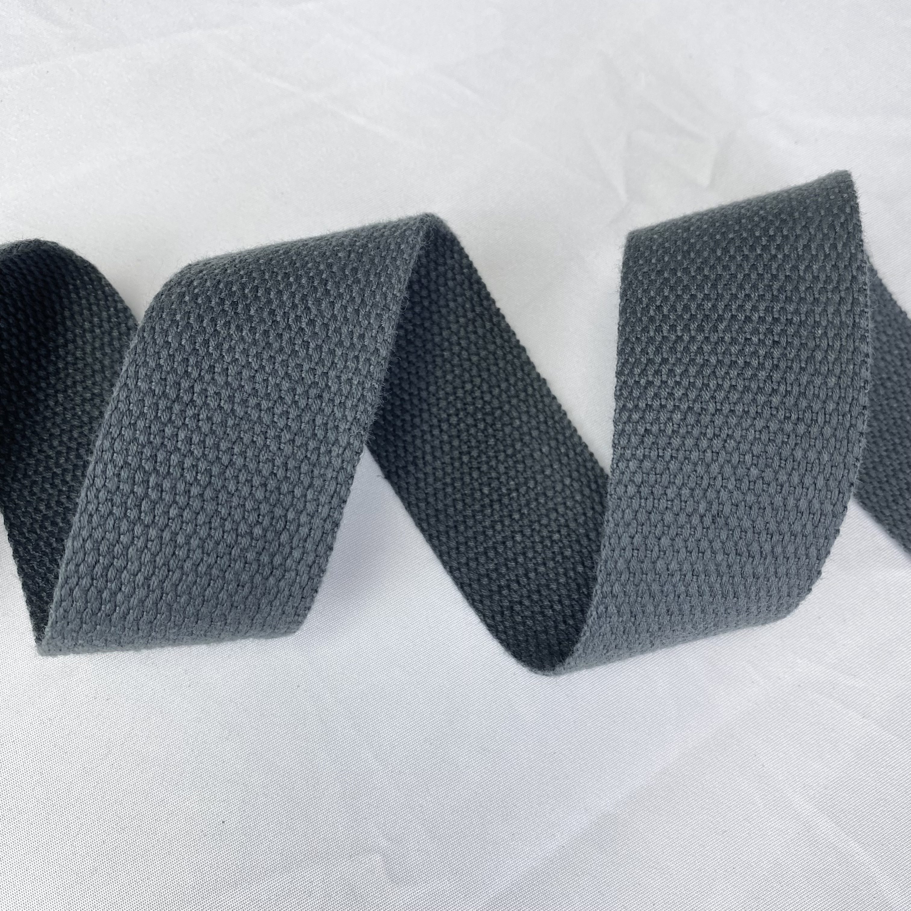 Soft bead Polyester-cotton webbing in a variety of colors Dupont Tote bag strap Textiles