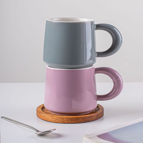 Поездка кружка набор Эко-дружественный керамический тип фарфора Погода Для кофе Вода Чай