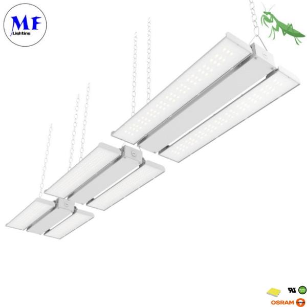 Instalação de iluminação industrial Lâmpada de baía alta linear Luz de baía alta IP66 Impermeável Área exterior Área interna 100W-400W Estação de gasolina