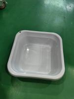 Accueil Salle de bains bassin de lavage du visage rond Vêtements lavabo en plastique Lavabo en plastique simple Lavabo à l'eau Lavabo