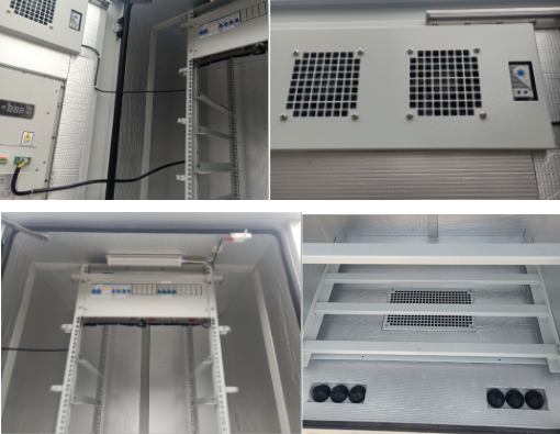 Собственная личность охлаждая похищения шкафа телекоммуникаций шкафа шкафа 19 дюймов корозию на открытом воздухе анти- анти-