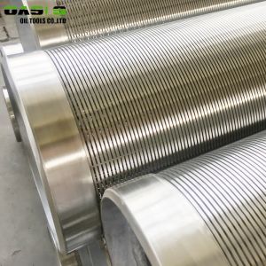 Reinforced LCG V Wire Screen , Rod Based Water / Oil Well Sand Screen