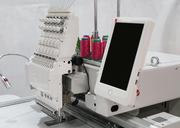High Performance Single Head Embroidery Machine / Patch Embroidery Machine
