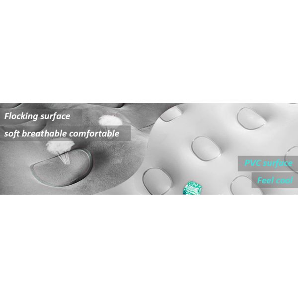 SUV Mattress Camping Bed Cushion Pillow - Inflatable Thickened Car Air Bed with Pump Portable Sleeping Pad Mattr