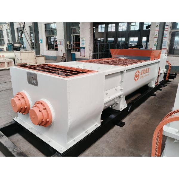 High-Efficiency Double Shaft Mixer For Automatic Brick Making Line - Enhanced Mixing, Improved Quality, Versatile Application