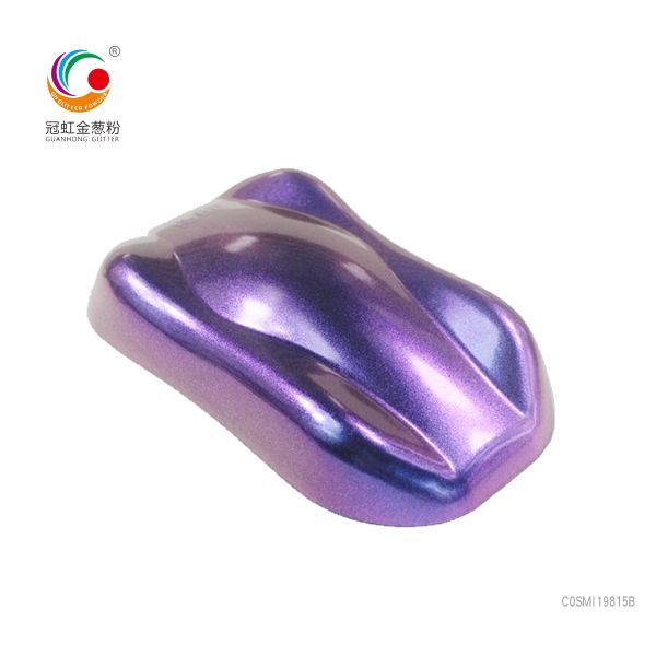 OEM Chameleon Pearlescent Mica Pigment Powder Red Violet Blue Pastel Color