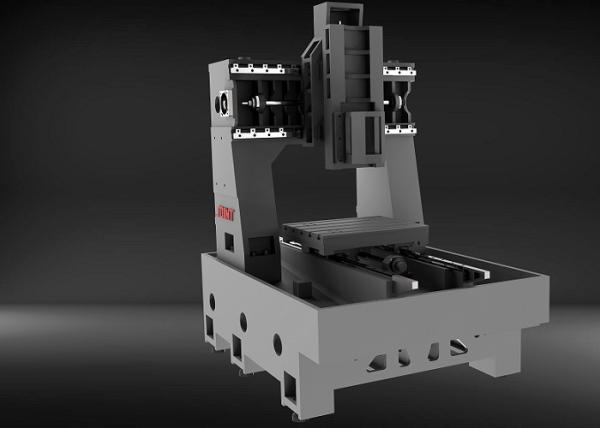 Metal Cutting CNC Engraving Milling Machine With Enclosed Cover Y Axis Screw
