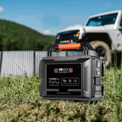 Outdoor Portable Rechargeable Power Station 220v 110V 300W For Europe