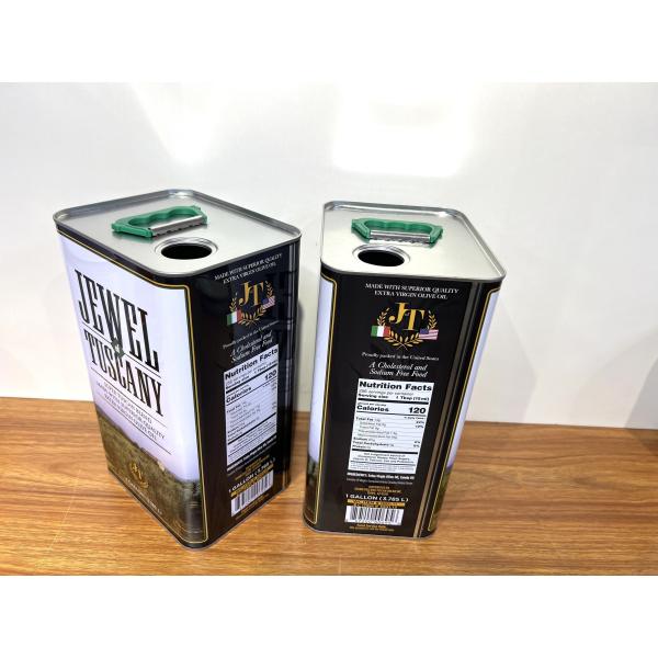 1L Square Olive Oil Tin Can with Short Lead Time Excellent After-Sales and OEM/ODM Service