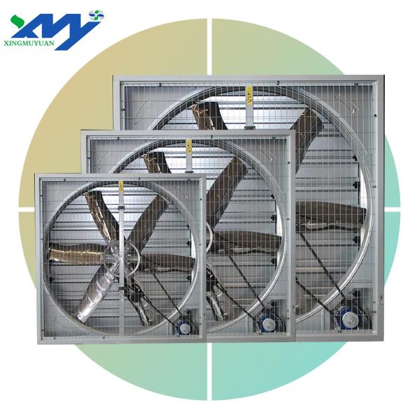 Modern Design 50'' Greenhouse Push Pull Exhaust Fan for Poultry Farms Electric Chicken House Ventilation OEM & ODM Supported