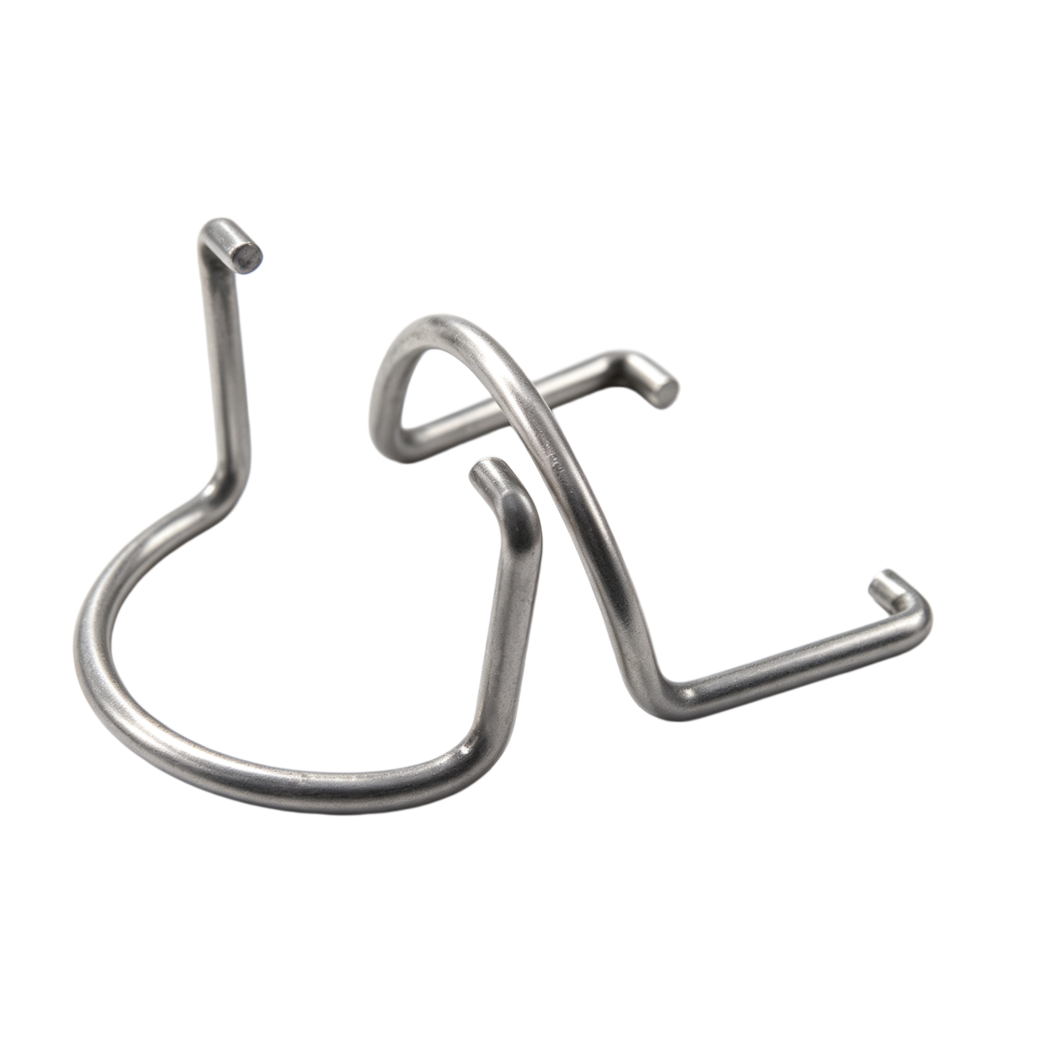 Stainless Steel SUS304 3D Wire Formed Spring Bracket with CNC 3D Wire Forming and Custom Structural Design