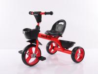 Enfants tricycles cadre en acier à vitesse unique enfants sans équipement pour 3-7 ans garçons filles formation