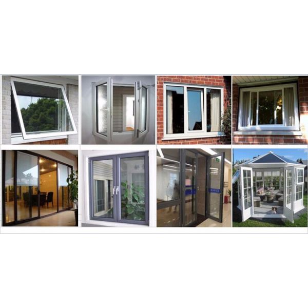 Рамка сползая Windows хорошей герметичности алюминиевая с двойным остеклением для рынка Австралии