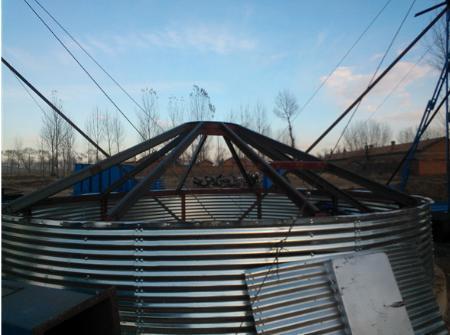 Гидравлический источник питания Простые поршневые резервуары для подъемного клапана для зерновых силосов вместимостью 1-10 т