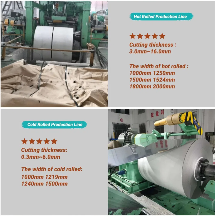 AISI 304 304L 310 316L 430 444 409 410 2b 2ba Ba N4 tôle plate en acier inoxydable laminée à froid à chaud