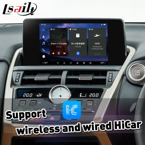 Интерфейс Carplay беспроводного андроида автоматический для сенсорной панели 2017-2021 Lexus NX300 NX 300 новой