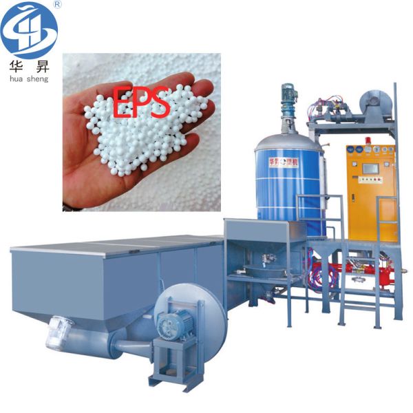 EPS Raw Material Computerized EPS Resin Batch Expanded Polystyrene Foaming Machine
