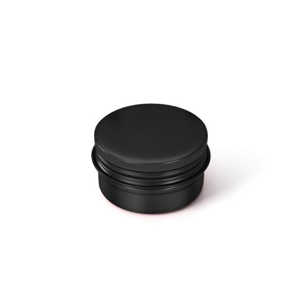 черноты опарника металла 250g золото косметической серебряное вокруг алюминиевых олов 8.8oz