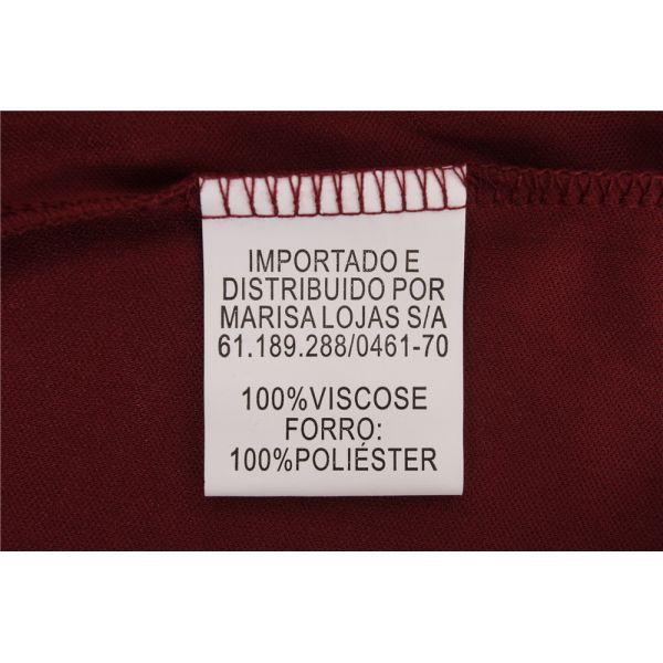 V Neck Elastic Band Ladies Dress Clothing 100% Viscose Polka Dot Red Dress