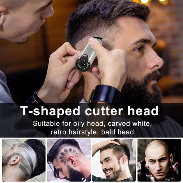 Забота перезаряжаемые регулируемых людей Clippers 100v-240v триммера волос личная