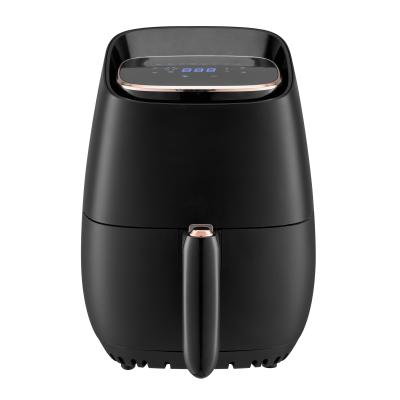 Modern Design Oil Free Fryer 1300W 2.5 Litre Multifunction Cooker Black Color