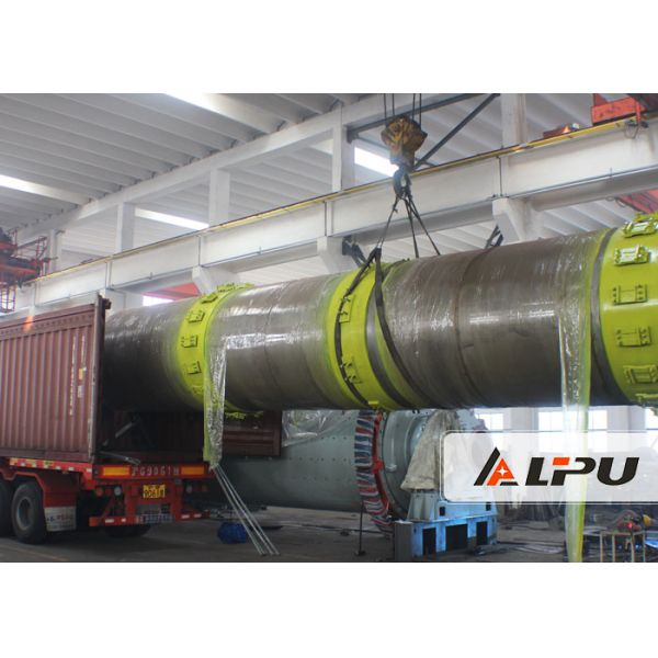 1.8x11.8 High Efficiency Industrial Drying Equipment , Silica Sand Rotary Dryer