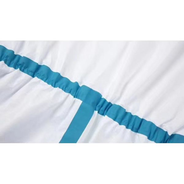 Dust Proof Medical Isolation Gown Antibacterial For Hospital / Lab