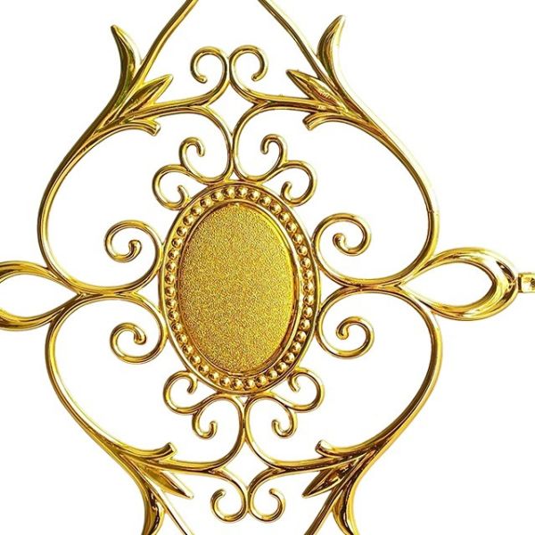 Easy Install Long Size Ornate Double Glazing 7*15 Electroplate ALUMINUM Georgian Flower