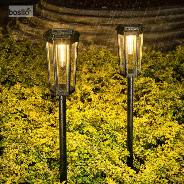 Ampoule à économie d'énergie pour l'extérieur, lampes solaires de jardin, solution d'éclairage écologique