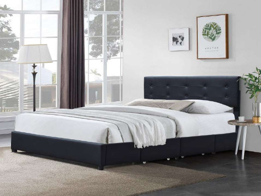 Современная машинная плита хранения PU кожаная с ящиками скольжения Hiddenable