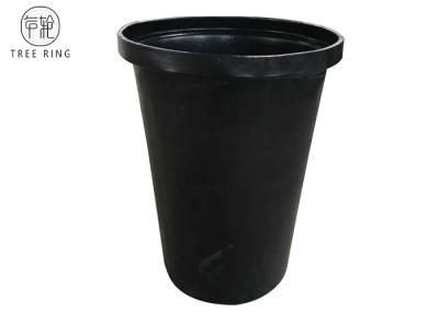 As cubetas de serviço público plásticas de Cylinderical 16Gallon com o OEM da parte inferior lisa M70L enegrecem