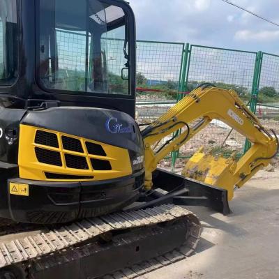 Yellow Paint Original Kobelco 35 Used Mini Excavator Kobelco Sk75