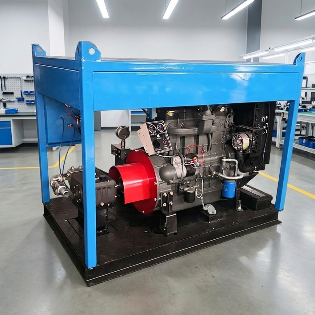 800bar 22L/min high pressure water jet cleaner machine