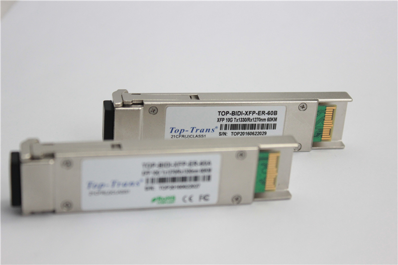 сетевое решение модуля 1270nm R1330nm 60km BIDI 10G SMF SFP