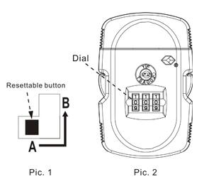 3 Dial Lockable Luggage Straps With Combination Lock TSA 12016 SGS Approved