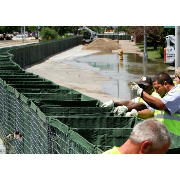 High Durability Military Barrier Guardian Shield In Black For High Standards Hesco barrier