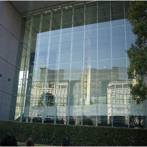 Aluminium Alloy Point Supported Glass Curtain Wall Anodized
