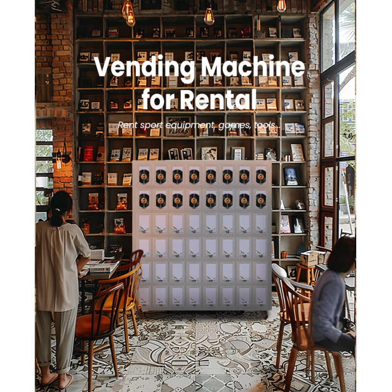 Library Subway Reading Renting Vending Machine With Smart Rental System For CD Books Vending Machine