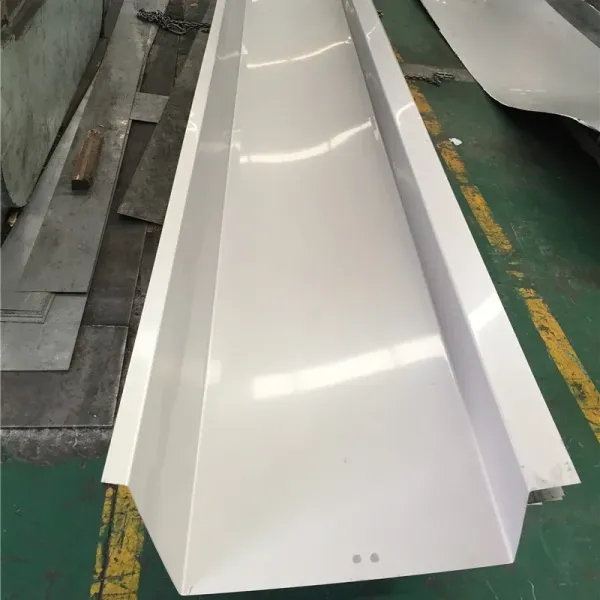Corrosion Resistant Cold Rolled Bright Surface Stainless Steel Roof Rain Gutter
