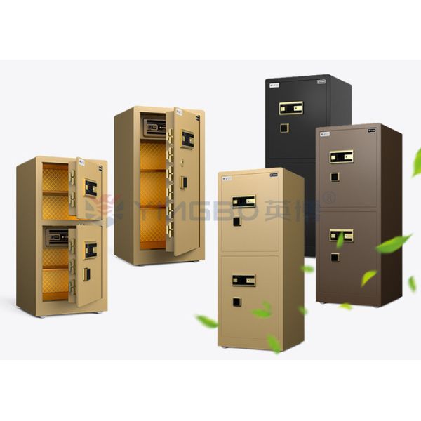 Dual Alarm Solid Steel Large Luxury Smart Home Safe Box YB/RS-150D