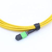 Cabo de remendo MPO da fibra ótica/conector 48 de MTP tipo da manutenção programada da fibra