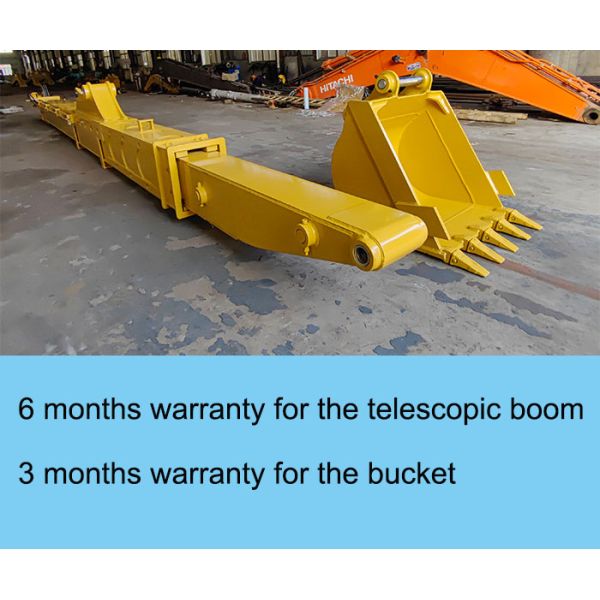 New Customized 12-35ton Excavator 10m 12M 14m 16Meters Telescopic Boom and Arm Extension Long Reach Arm for Mining Digger