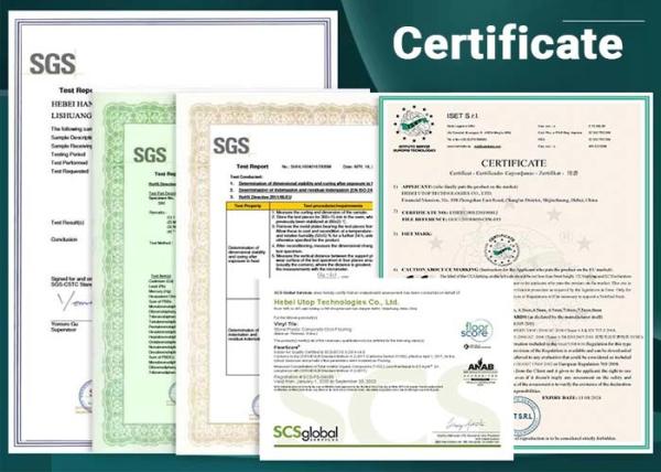 3.5mm Living Room Waterproof SPC Flooring Tiles Wear Resistance